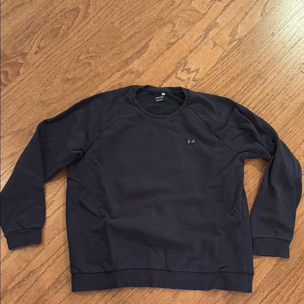 Under Armour, black sweatshirt, size, extra large, men’s